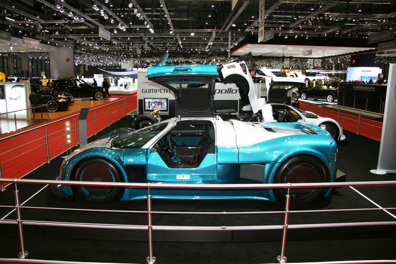 Illustration for article titled Gumpert Apollo Speed: Aquamarine Speed Demon